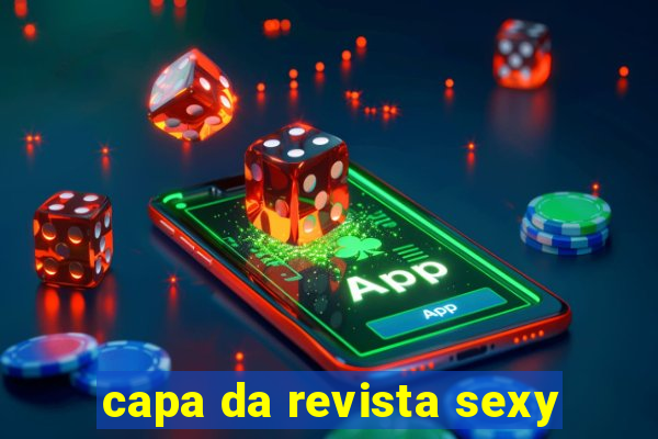 capa da revista sexy